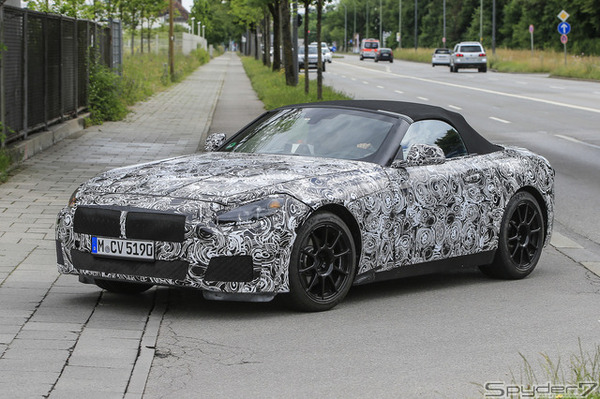 トヨタ BMW Z5 スクープ写真