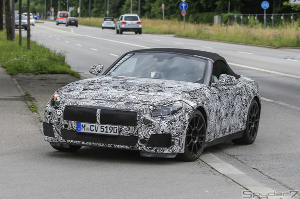 トヨタ BMW Z5 スクープ写真