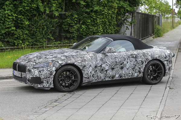 トヨタ BMW Z5 スクープ写真