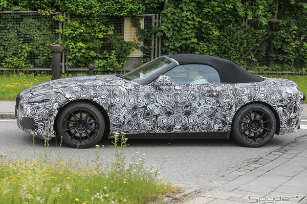 トヨタ BMW Z5 スクープ写真