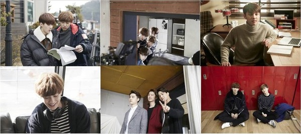 「EXO NEXT DOOR～私のお隣さんはEXO～」メイキングカット　（C）LINE Corporation