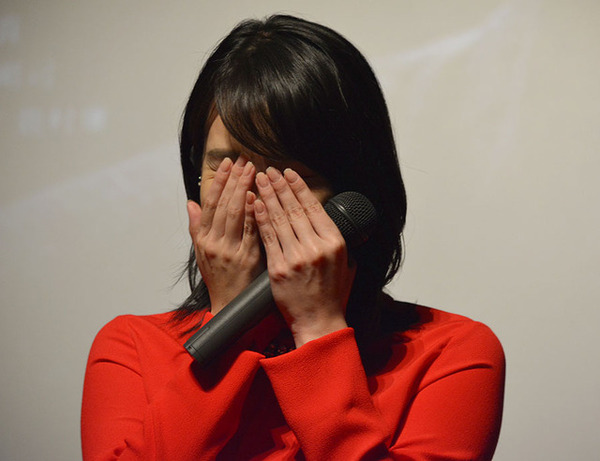 桜庭ななみ／『果し合い』初日舞台挨拶