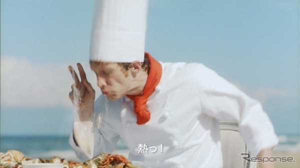 肝心のシャンパンが熱湯のように温まって料理にこぼしてしまいます