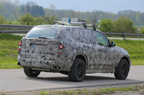 BMW X5 スクープ写真