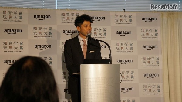 アマゾンジャパン おもちゃ＆ホビー事業本部長の白子雅也氏