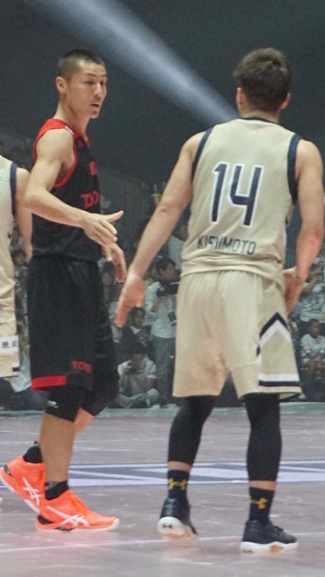 Bリーグ開幕戦GAME2、アルバルク東京対琉球ゴールデンキングス（2016年9月23日）