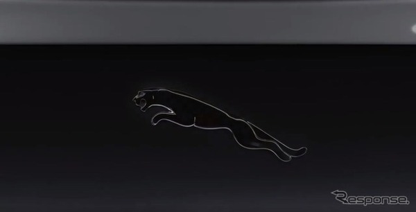 ジャガーの新型車の予告イメージ