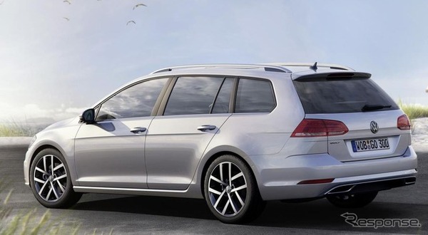 VWゴルフ・ヴァリアント改良新型
