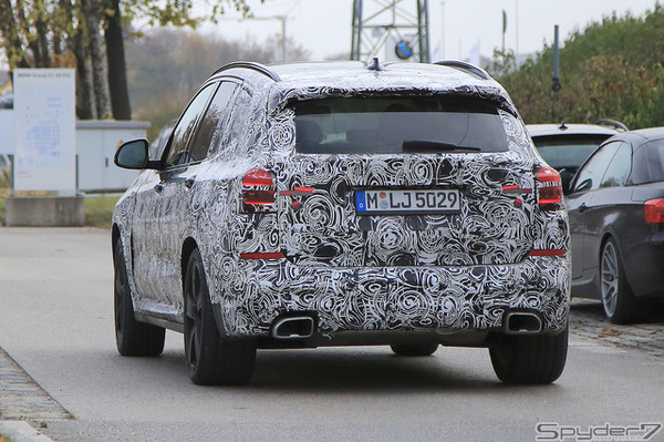 BMW X3スクープ写真