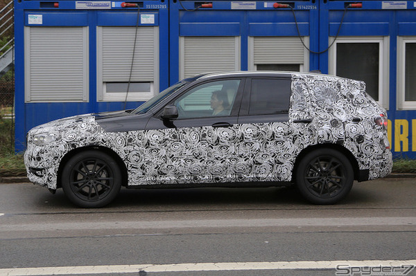 BMW X3スクープ写真