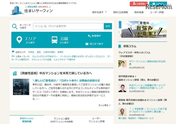 住まいサーフィン