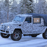 メルセデス G500 4x4スクープ写真