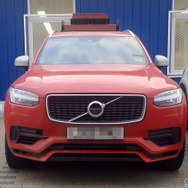 ボルボ　XC90スクープ写真