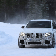 メルセデス AMG GLC63 クーペスクープ写真