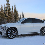 メルセデス AMG GLC63 クーペスクープ写真