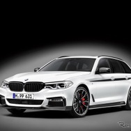 BMW 5シリーズ ツーリング 新型のMパフォーマンスパーツ