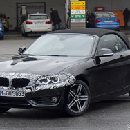 BMW2シリーズカブリオレスクープ写真