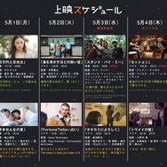 「夜空と交差する森の映画祭 IN ゴールデンウィーク2017」