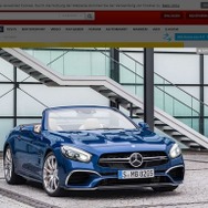 メルセデスベンツSLクラス改良新型の画像をリークした独『auto-motor-und-sport』