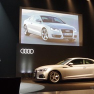 アウディ A5 新型発表会