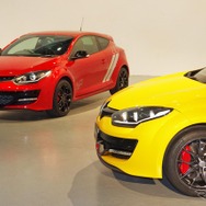 ルノー メガーヌ ルノースポール273  「ファイナルエディション」（左）と「パックスポール」（右）
