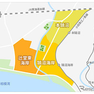 実用実験 対象エリア