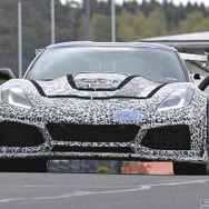 シボレーコルベットZR1スクープ写真