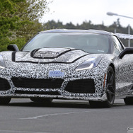 シボレーコルベットZR1スクープ写真