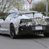 シボレーコルベットZR1スクープ写真