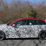 アウディRS4スクープ写真