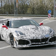 シボレーコルベットZR1スクープ写真