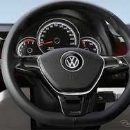 VW high up！ レザーステアリングホイール