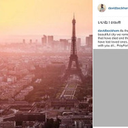 デヴィッド・ベッカムのインスタグラムより