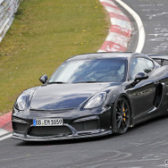 ポルシェ　ケイマン GT4 RS スクープ写真