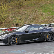 ポルシェ　ケイマン GT4 RS スクープ写真