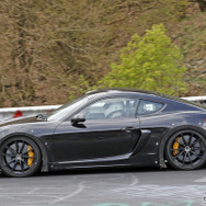 ポルシェ　ケイマン GT4 RS スクープ写真