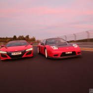 ホンダ NSX 新旧モデルがニュルでタイムアタック【写真集】