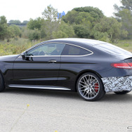 メルセデス AMG C63クーペ　スクープ写真