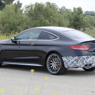 メルセデス AMG C63クーペ　スクープ写真