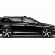 VW ゴルフR ヴァリアント（ディープブラックパールエフェクト）