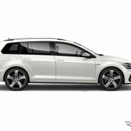 VW ゴルフR ヴァリアント（オリックスホワイトマザーオブパールエフェクト）