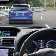 先行車の動きに合わせ、極めて自然に制御を行ったアイサイト「ツーリングアシスト」