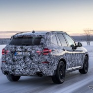 BMW X3次期型の開発プロトタイプ車