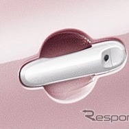 日産 マーチ パーソナライゼーションアウトサイドドアハンドル（フロントドア、リヤドア）
