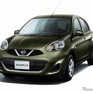 日産 マーチ（チタニウムカーキ）