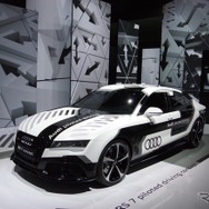 自動運転のテスト車