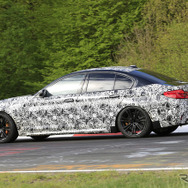BMW M5 スクープ写真
