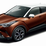トヨタ C-HR G（ホワイト×ダークブラウンマイカメタリック）＜オプション装着車＞