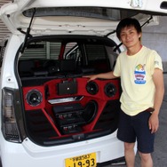 car audio newcomer！ U-23 スズキ ワゴンＲスティングレー（オーナー：笠原佑樹さん）　by　 lc sound factory　後編
