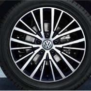 VW ゴルフ トゥーラン ミラノエディション専用17インチアルミホイール